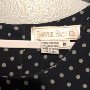 Barrie Pace Ltd. navy dress